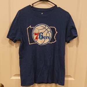 Philadelphia 76ers Shortsleeve Tshirt Size M